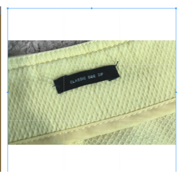 Yellow Tallbots Classic Side Zip Business Slacks 12 - Picture 6 of 6